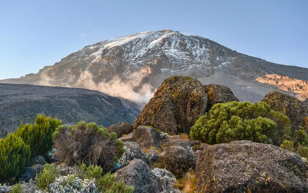 Karanga Camp Kilimanjaro base camp before summit