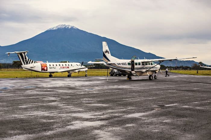 Arrival at Kilimanjaro Airport – Arusha