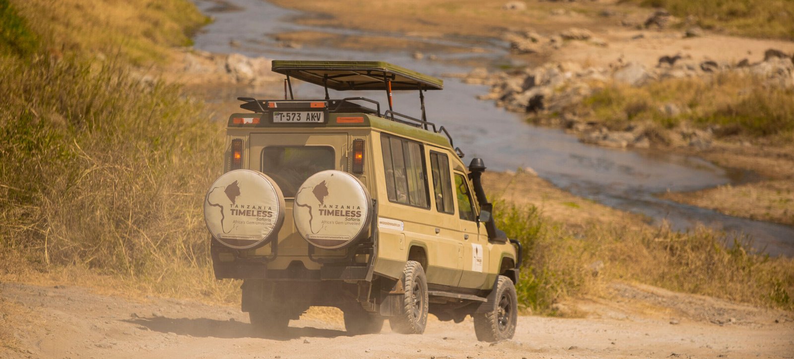 Our Safari jeep In the heart of the wild