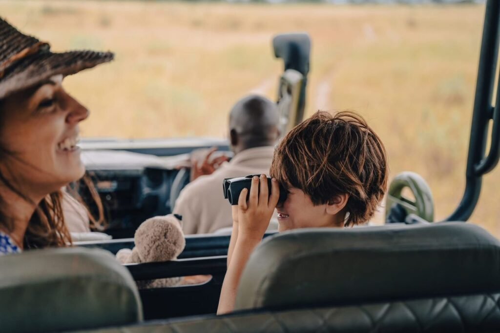 safari with children Tanzania