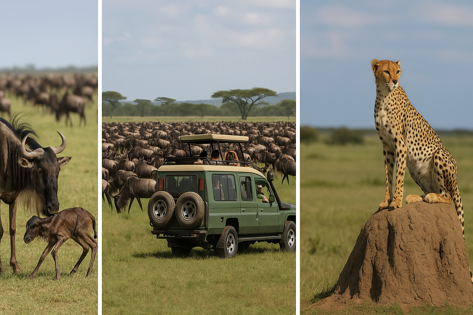 Ndutu vs Serengeti migration
